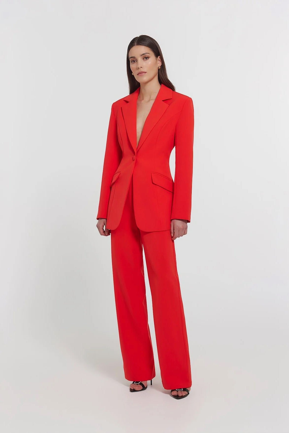 KIANNA SIENNA BLAZER - RED photo 2