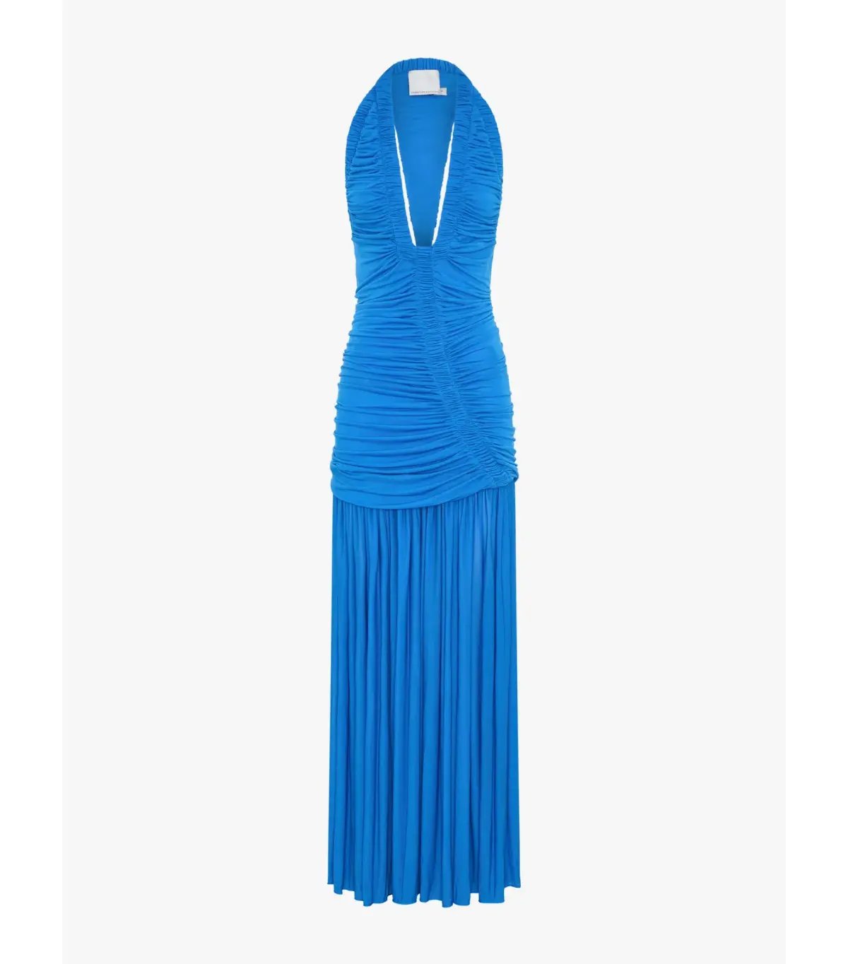 Christopher Esber Orion Maxi Gown Lapis Size AU 8 photo 4