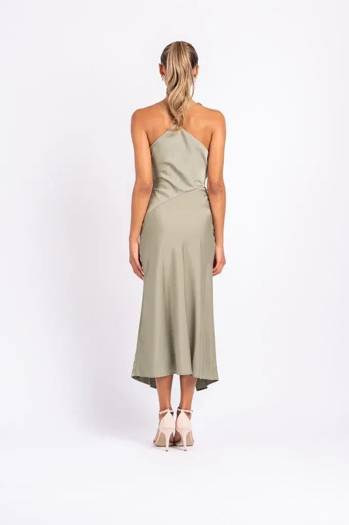 One Fell Swoop Muse Dress in Serpent Green Size 8 photo 3