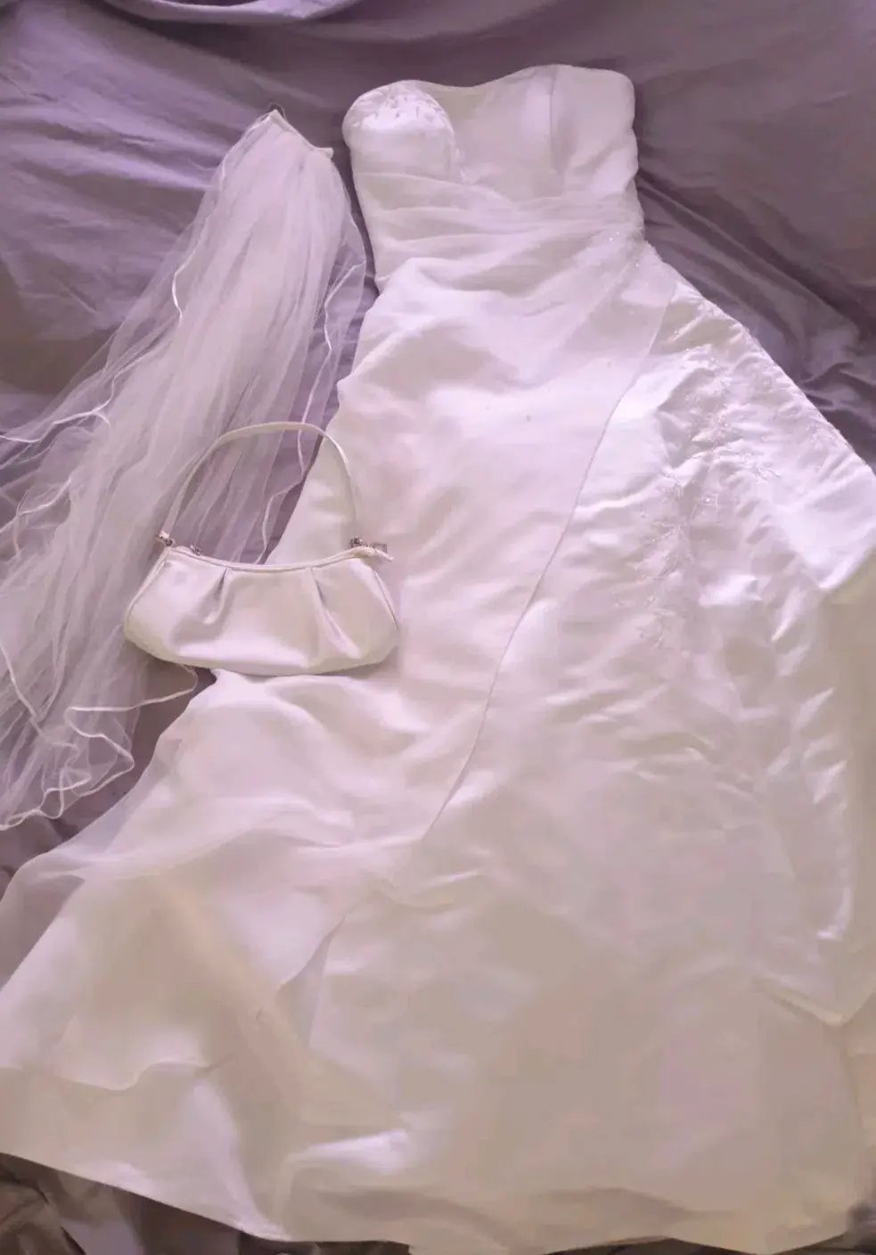 Brisbane Bridal  couture designed  Strapless Bridal Gown White Size 8 photo 3