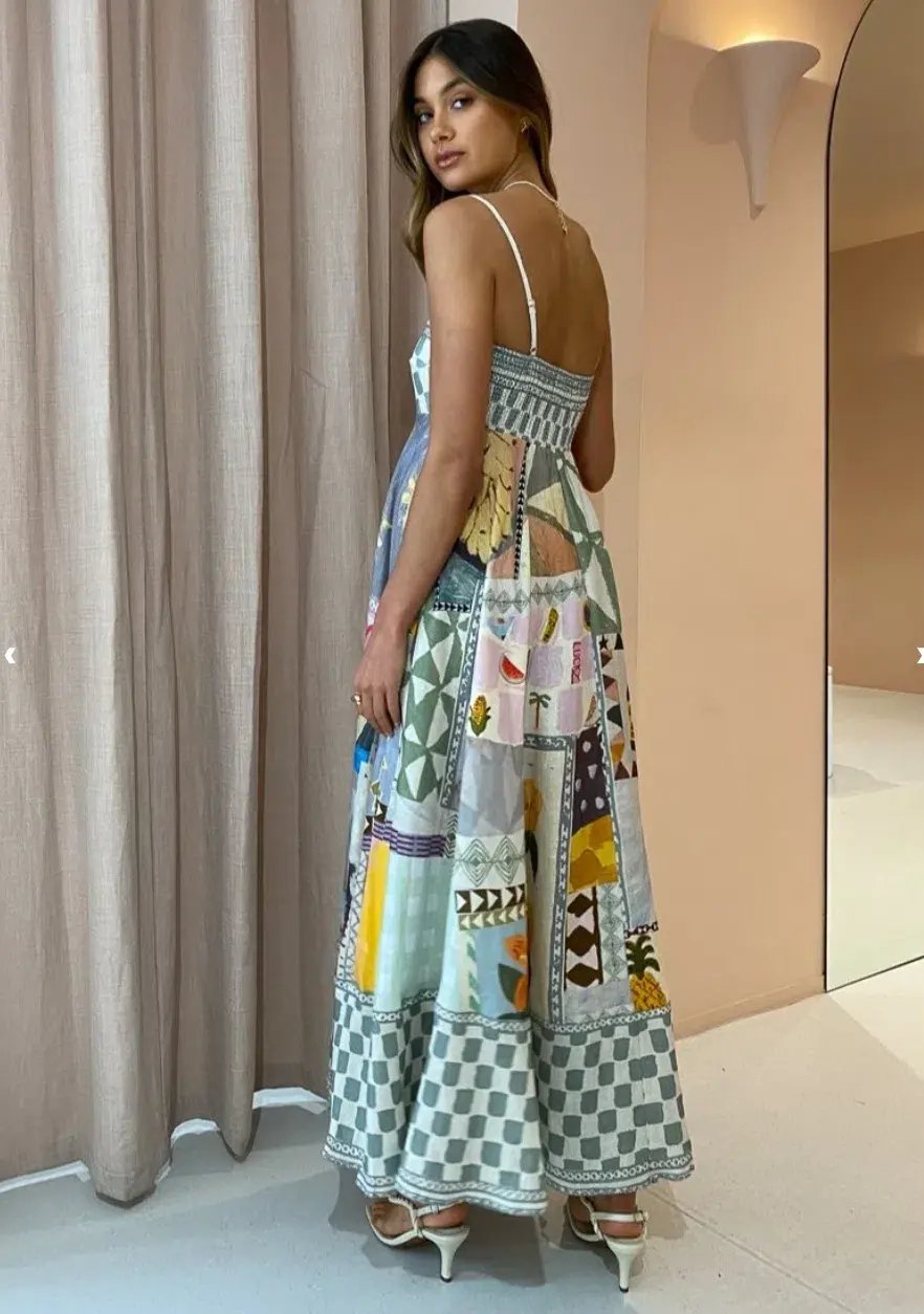 Alemais Emma Gale Sundress Print Size 10 photo 2