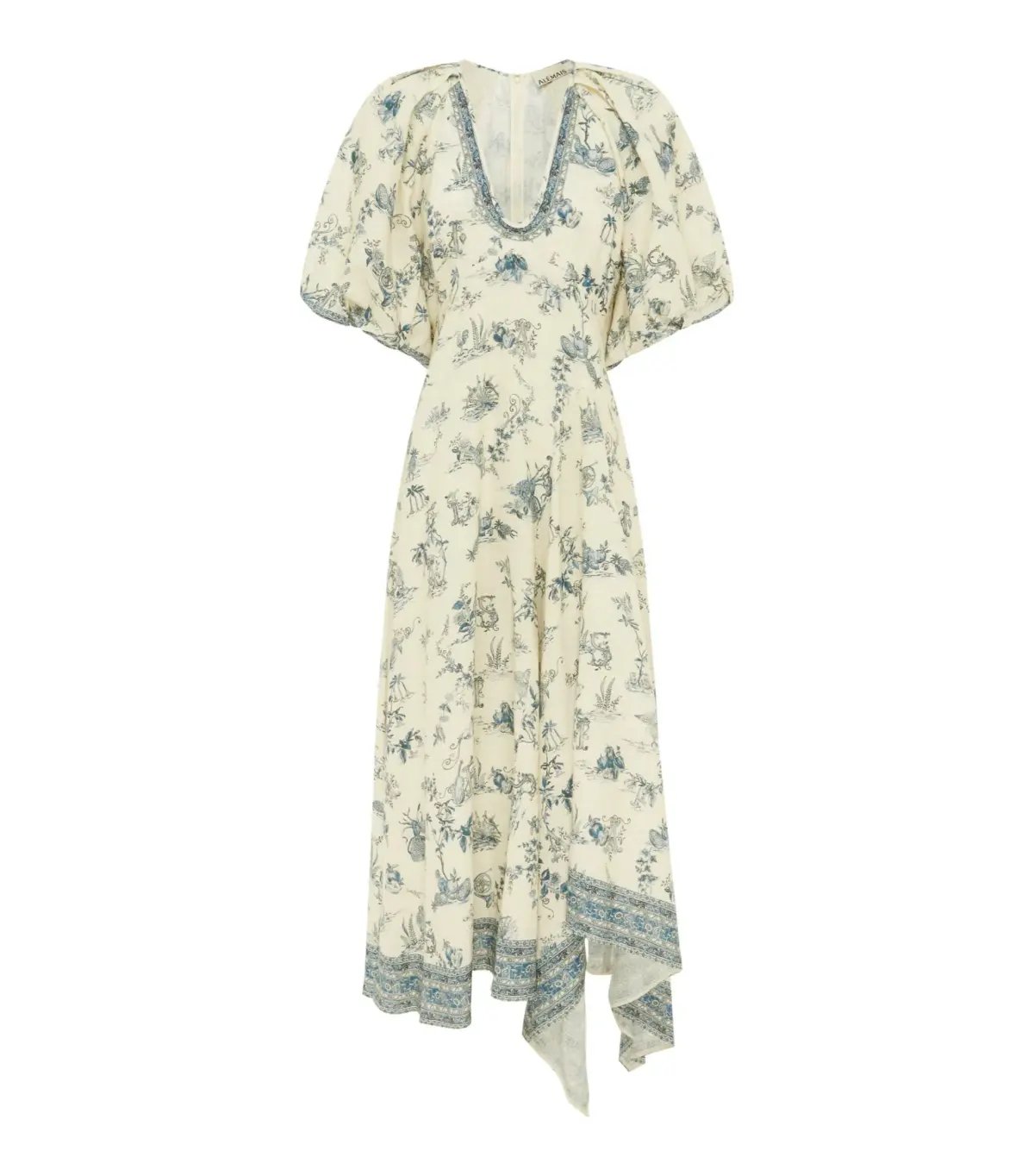 Alemais Casa Midi Dress Floral Size 14 photo 3