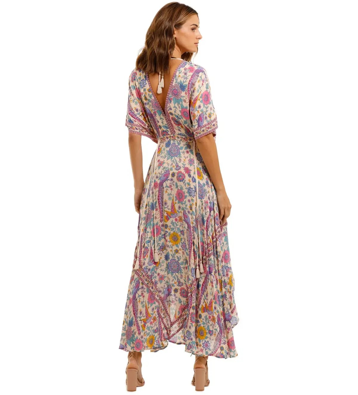 Spell Lovebird Half Moon Gown Chamomile Size L/Au 12 photo 2