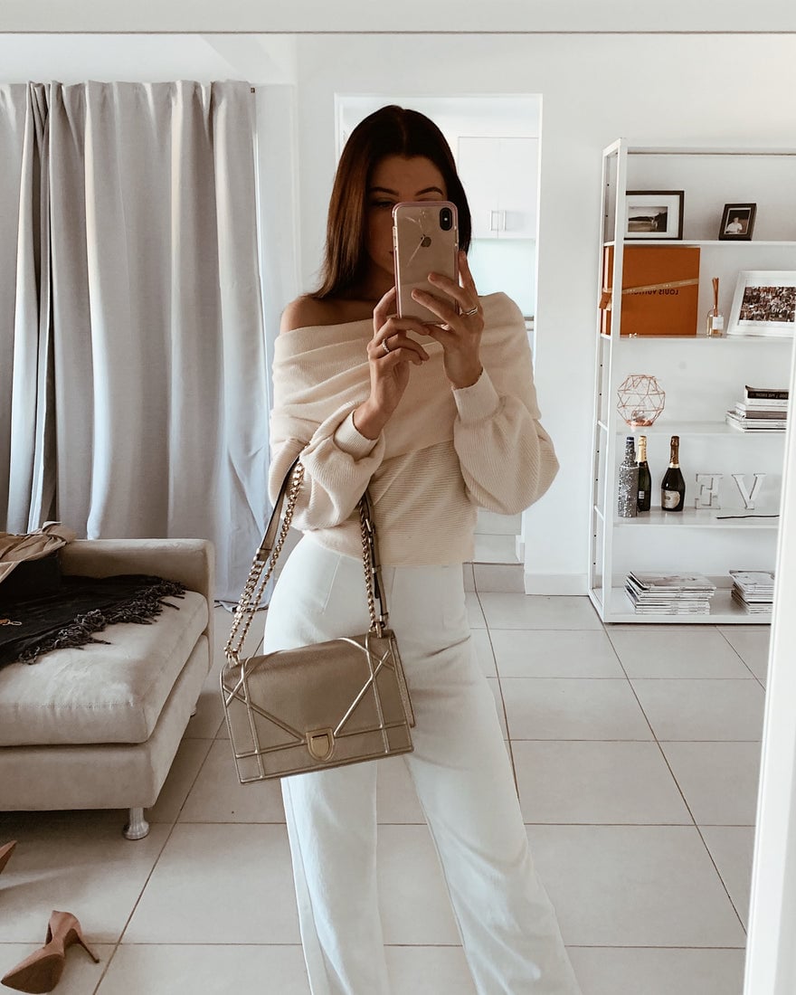 Dior Medium Diorama Flap Bag Champagne photo 3