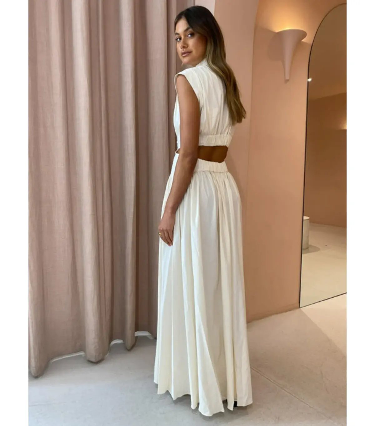 Camilla and Marc Oriella Dress in Cream Size AU 6 photo 3