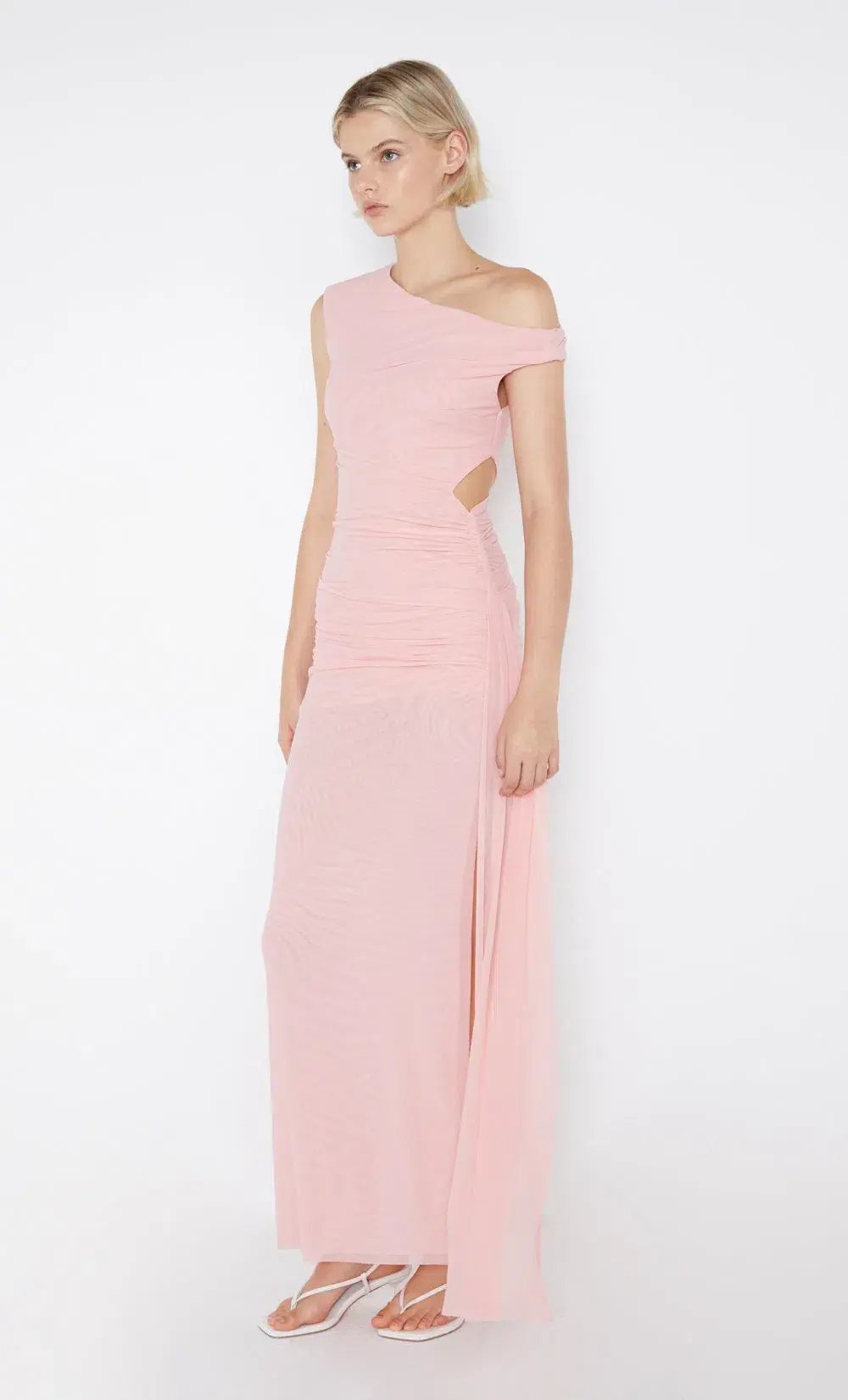 Bec & Bridge Victoria Asym Maxi Dress Pink Size 6 photo 2