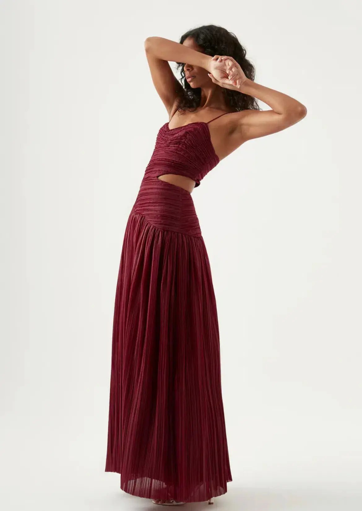Aje Laurier Wave Maxi Dress Size AU 12 photo 2
