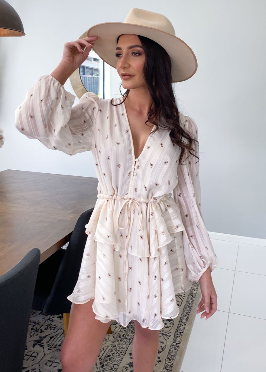 Shona Joy Sedgwick Drawstring Peplum Mini Dress photo 3