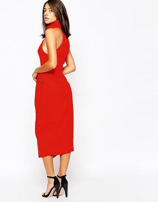 C/MEO Collective Orange Kiss Land Dress photo 3