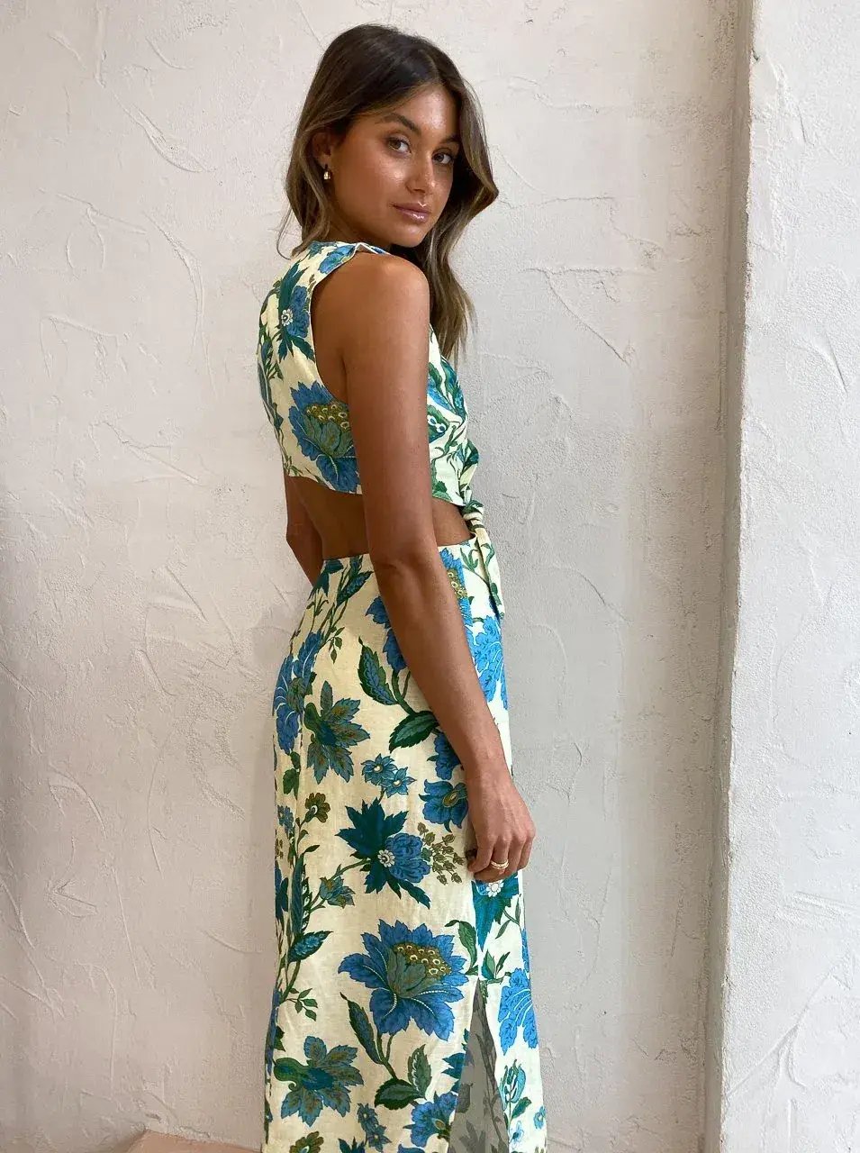 Sir the Label Alexandre Knot Dress in Marguerite Print Size 10 photo 4