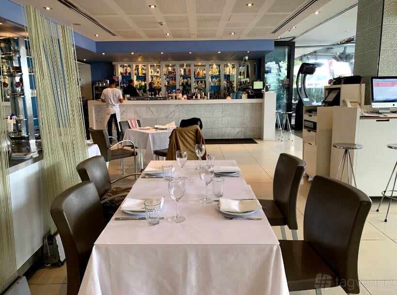 Indoor & Outdoor Dining Area at Georges Mediterranean Restaurant photo 19