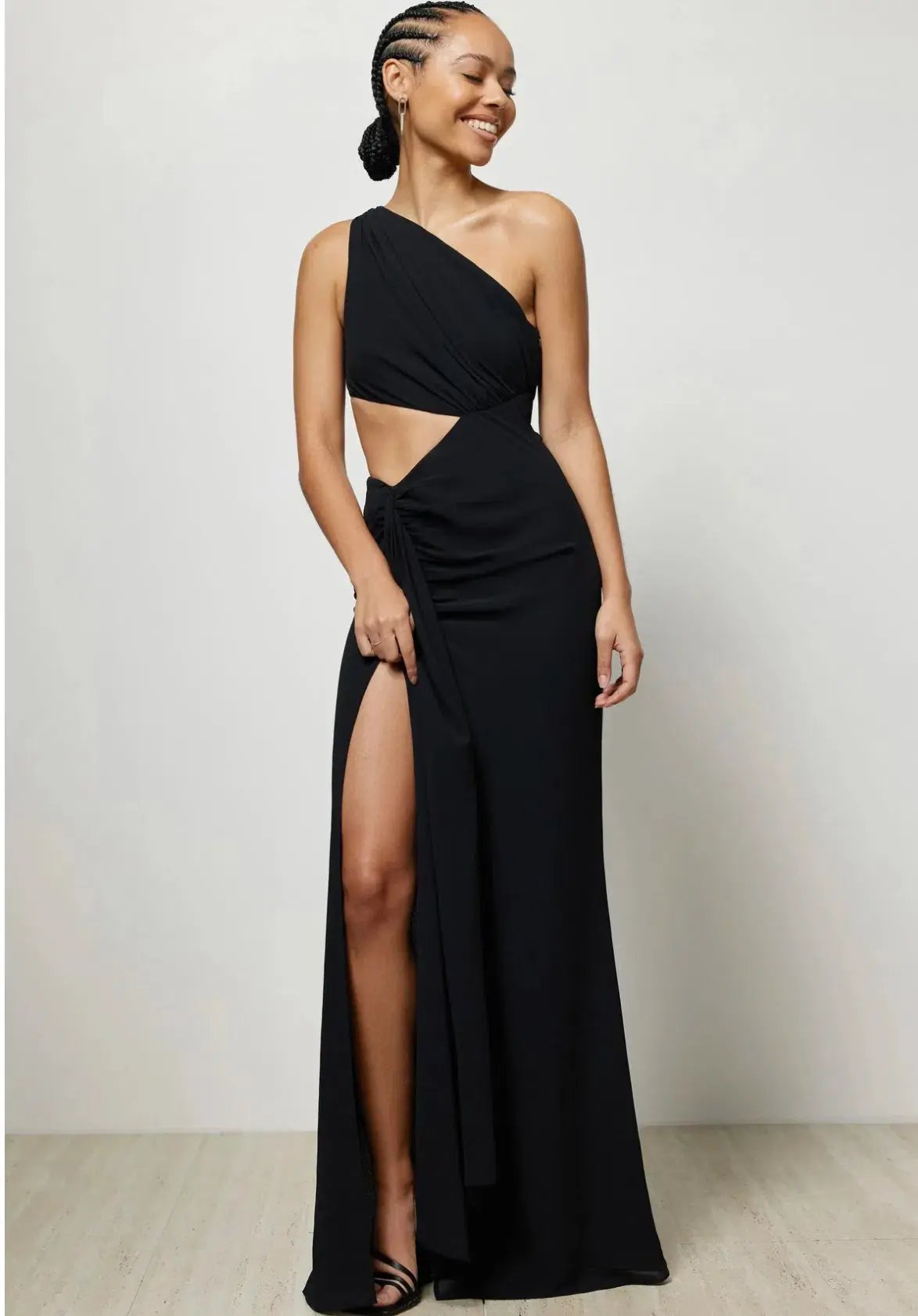 Lexi Sol Dress Black Size 6 photo 2