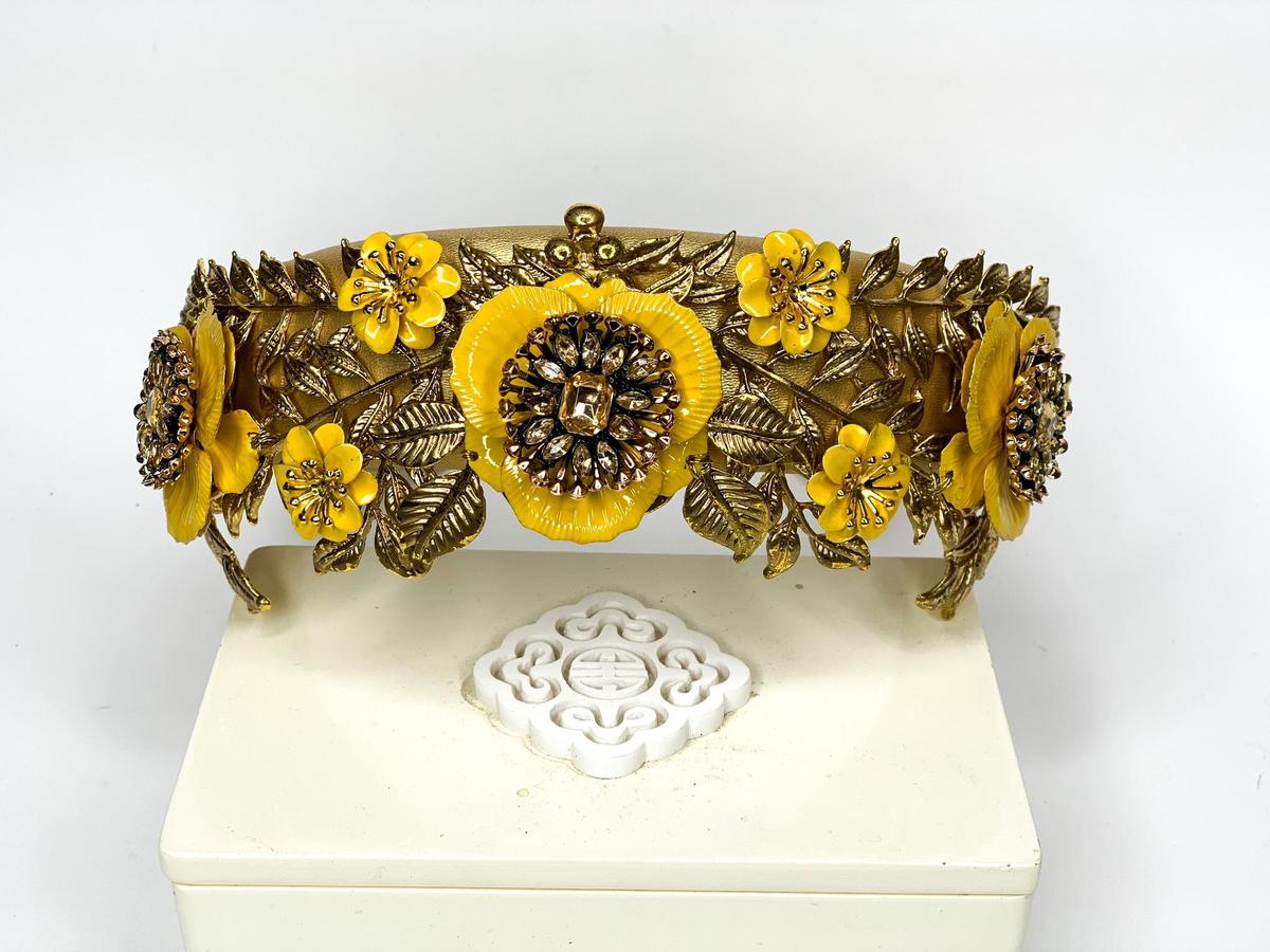 Halo & Rose Impromptu Princess headband yellow photo 3