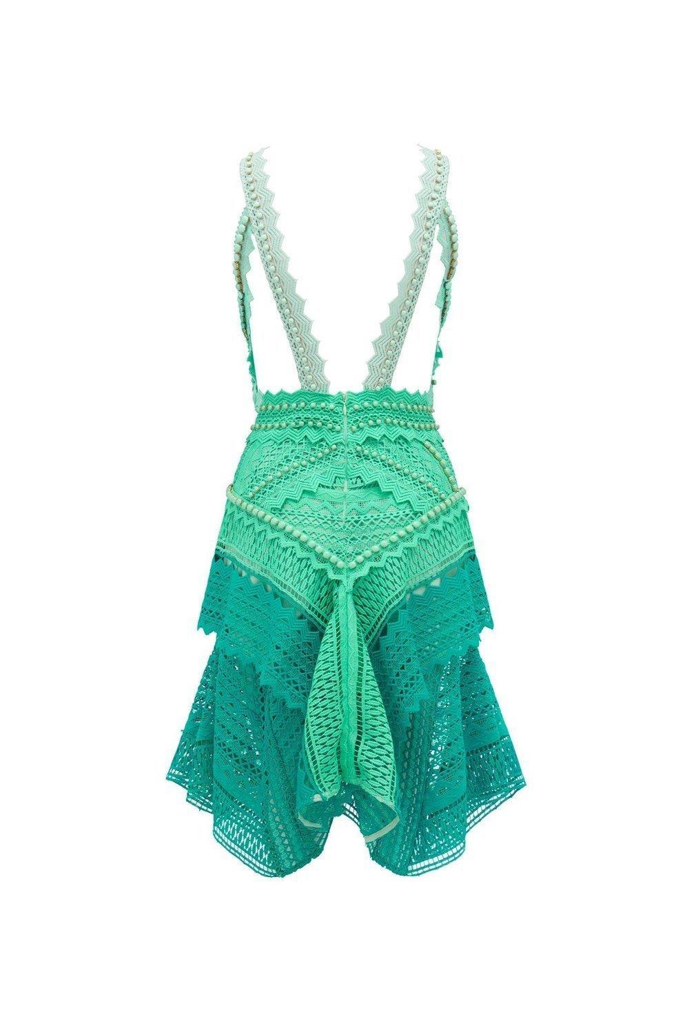 Thurley Bahamas Dress Green Size 6 photo 5