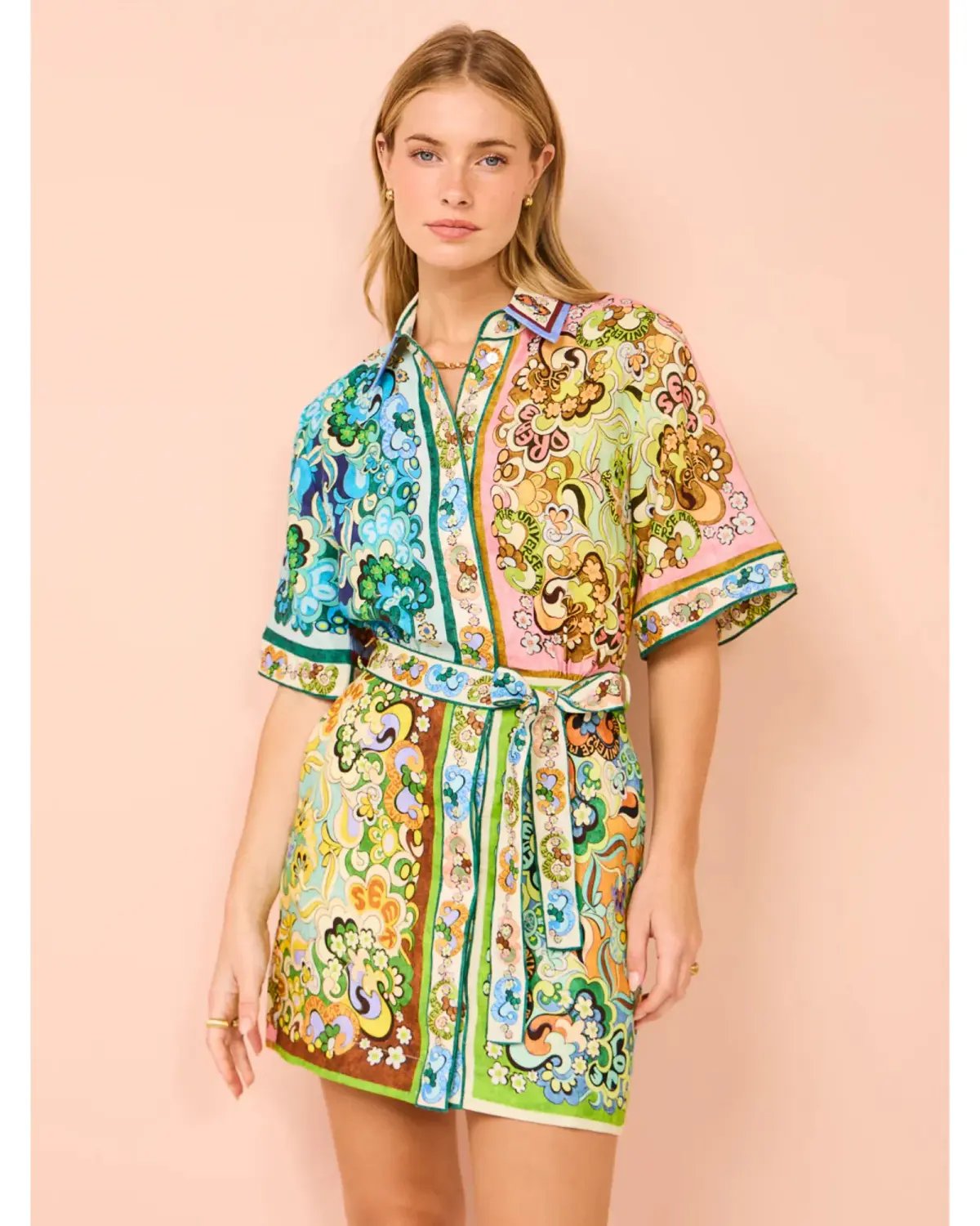 Alemais Dreamer Mini Dress Multi Size AU 8 photo 2