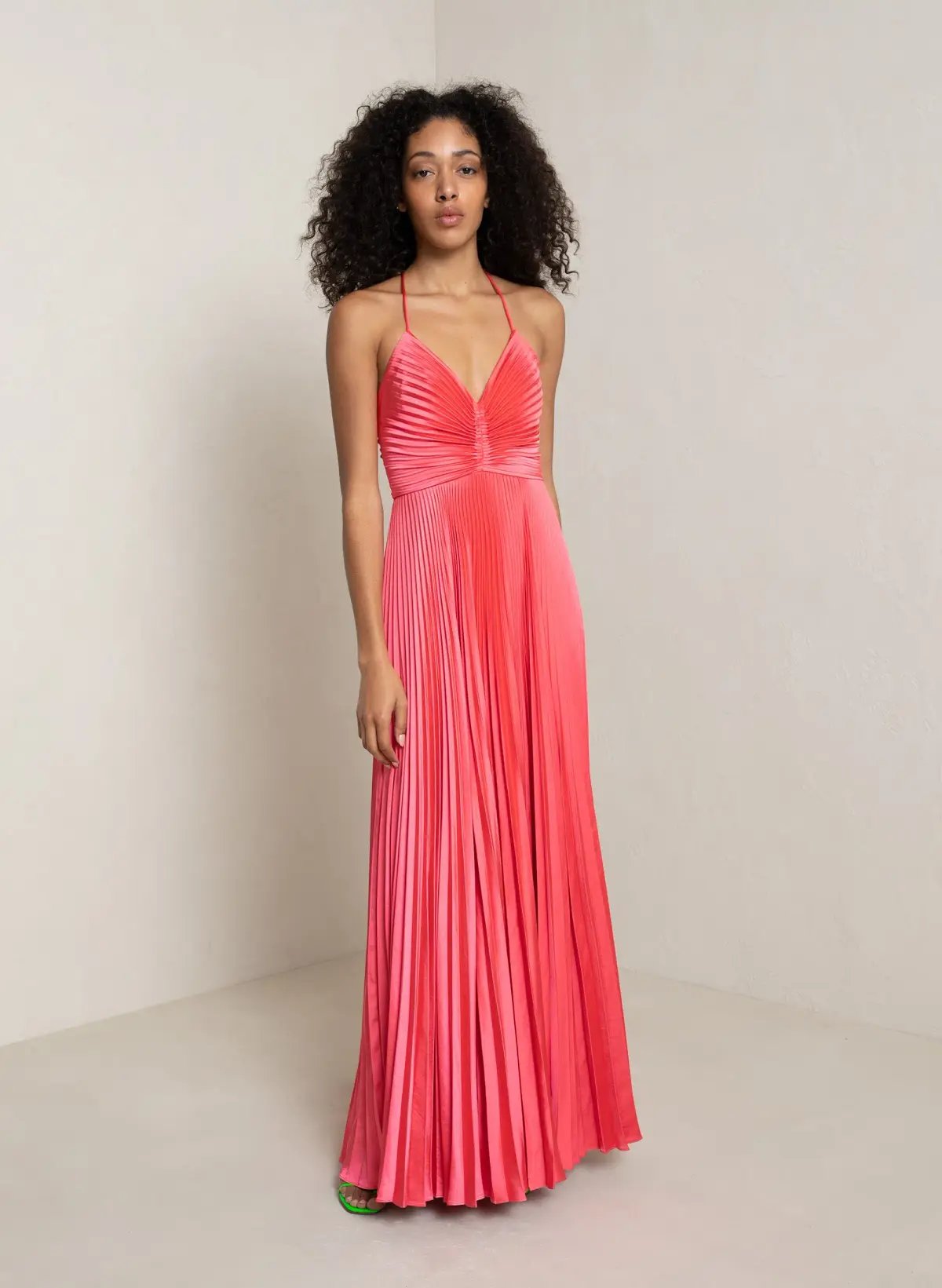ALC Aries Dress Hibiscus Pink Size 0 photo 2