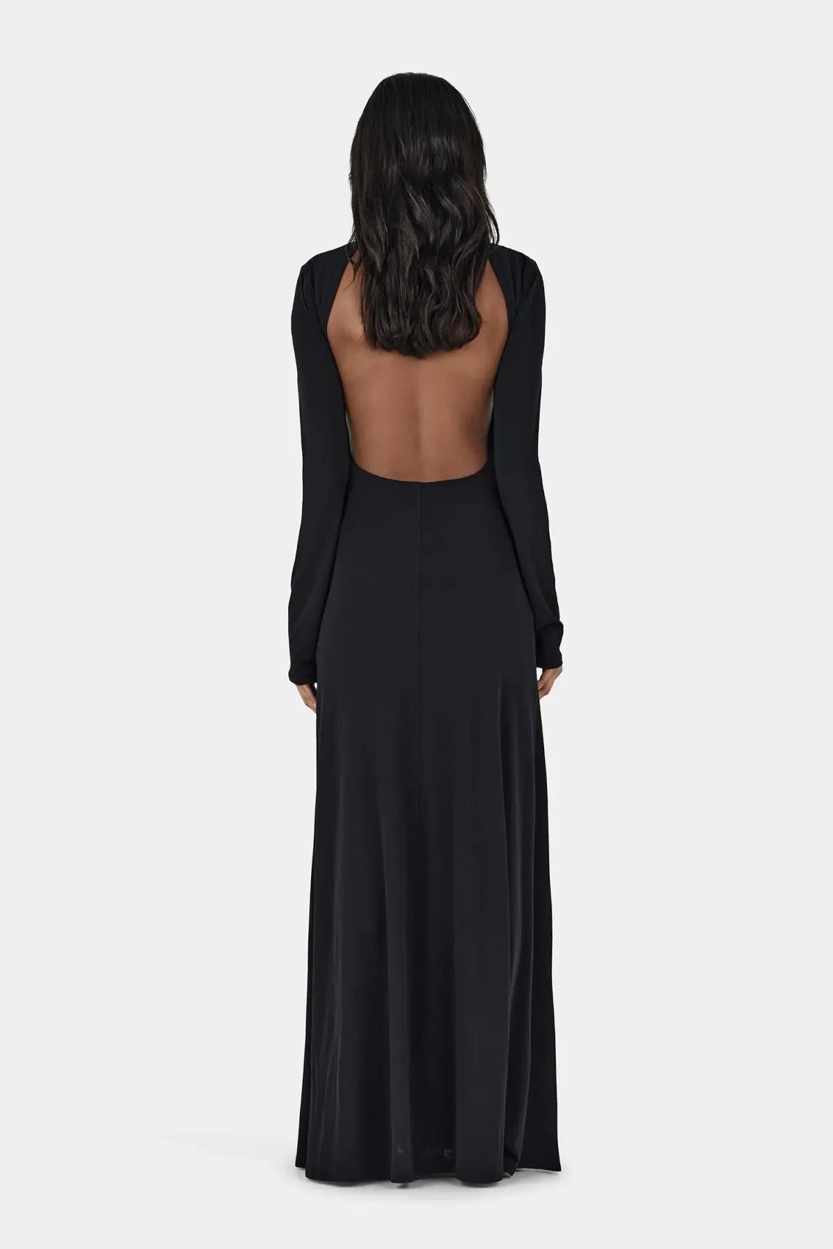 Hansen and Gretel Daphne Maxi Dress Black Size 10 photo 5