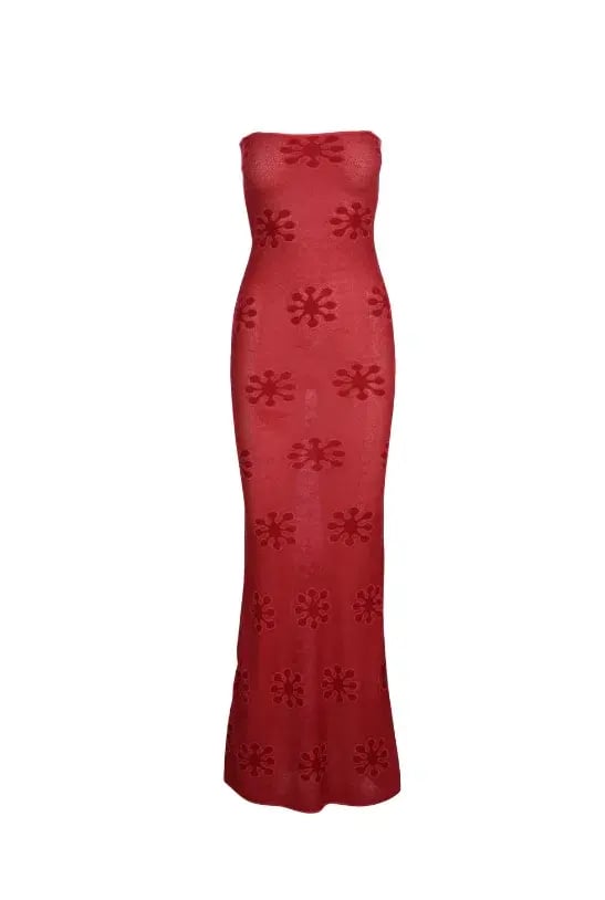Asta Resort Monica Dress Wine Size AU 8 photo 4