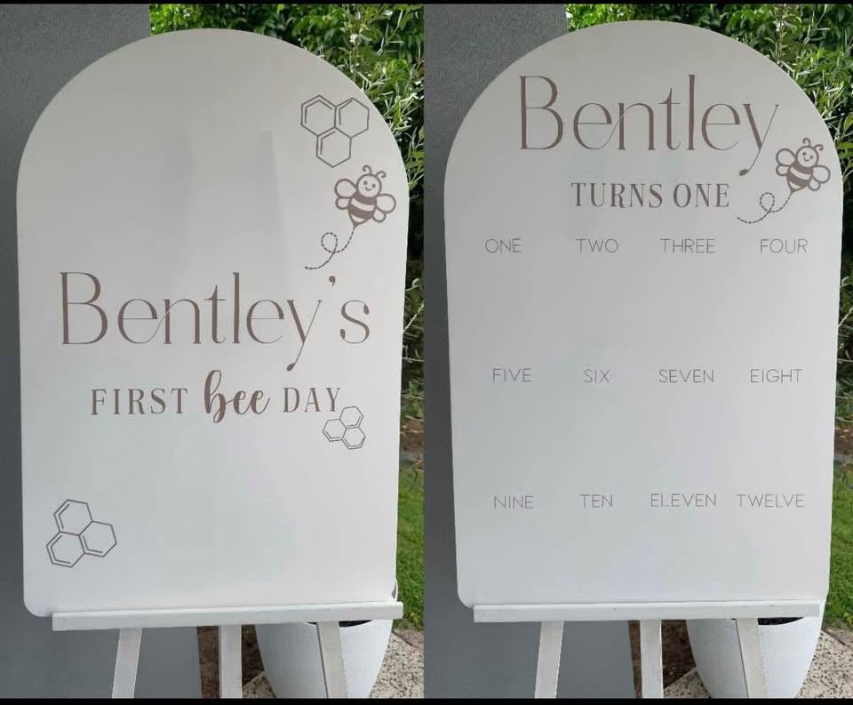Personalised sign hire to suit all of your events. photo 2