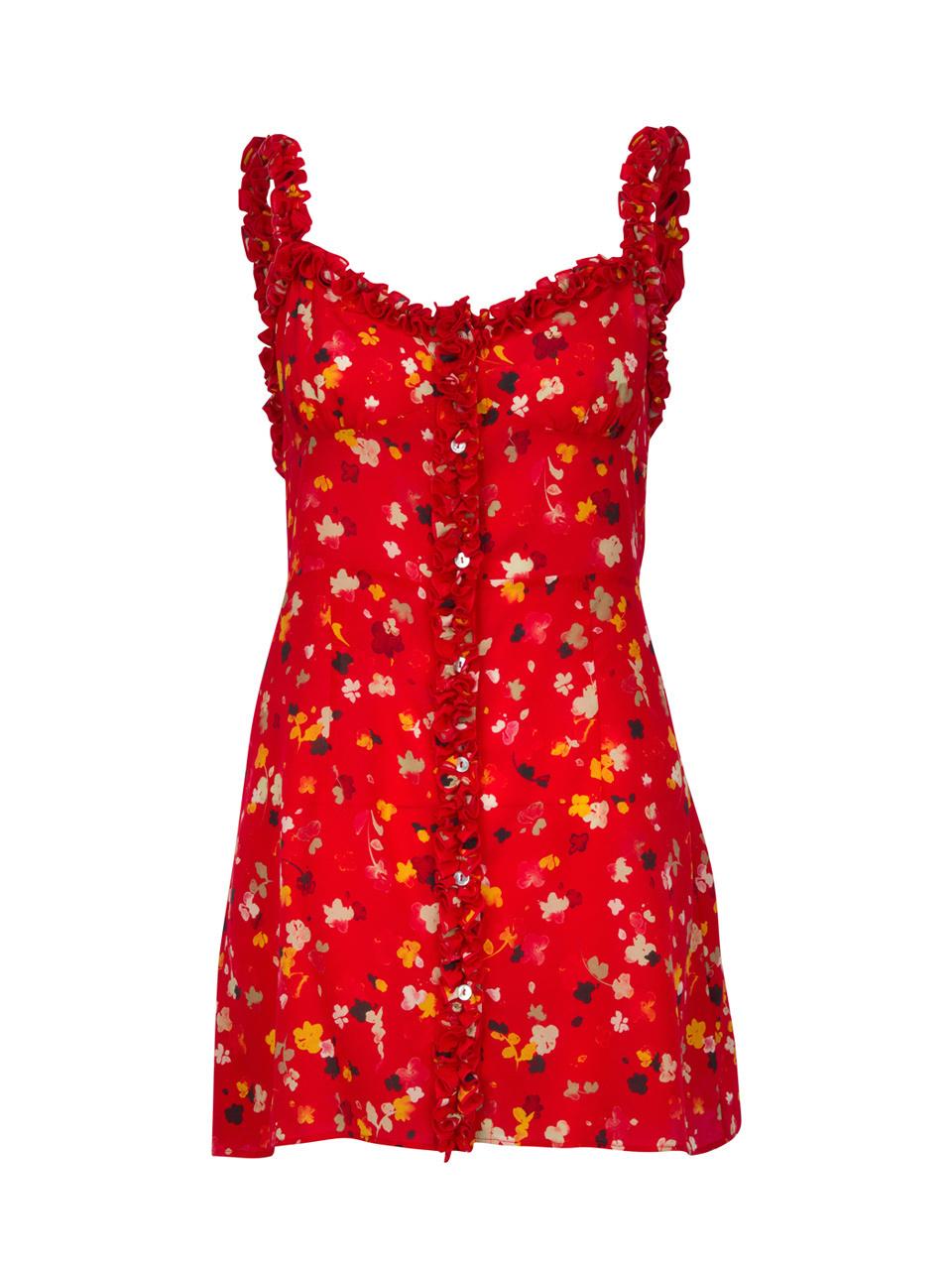 Realisation Par - The Julia Rouge Red Fleur size 6 photo 2
