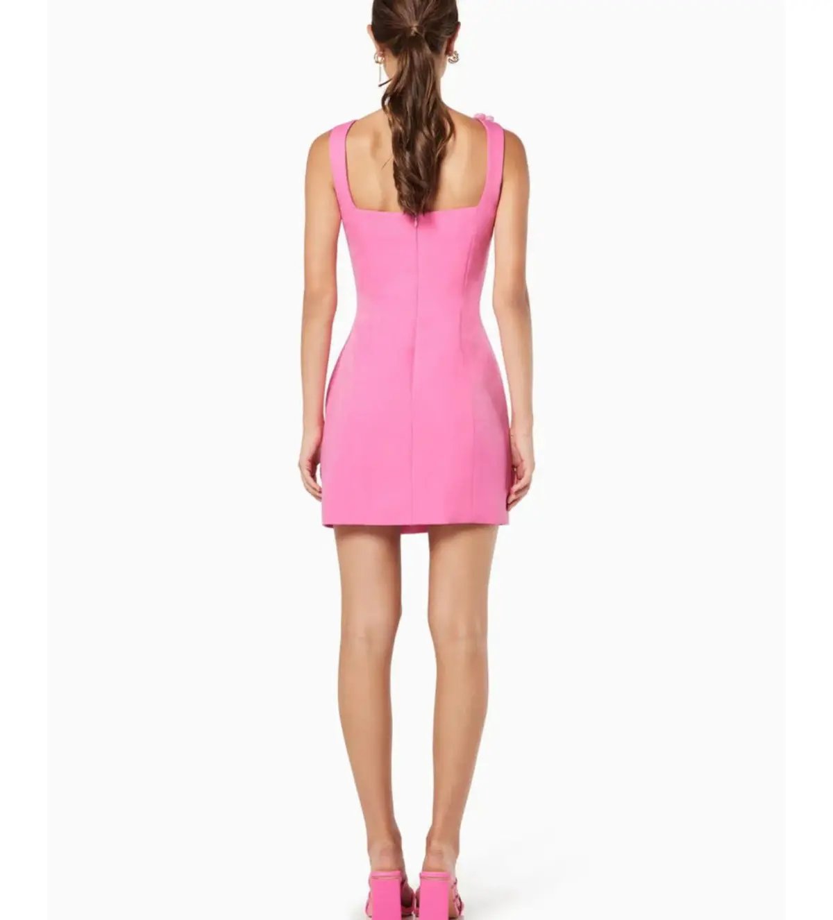 Elliatt Trompe Mini Dress Pink Size 6 photo 2