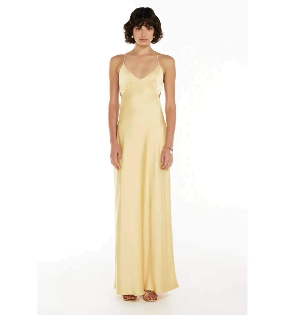 Manning Cartell Saturation Point Slip Dress Custard Size 6 photo 2
