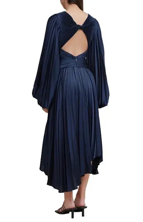 Acler Palms Dress Navy Size 8 photo 2