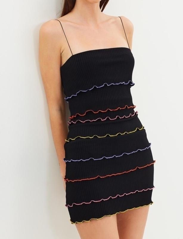 Bec & Bridge La Bamba Mini Dress in Black Size AU 6 photo 5