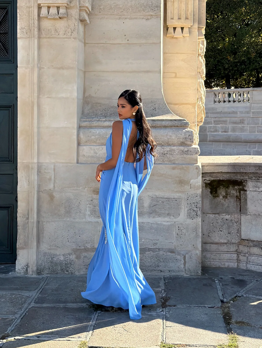 Calia Collection Antonia Dress - Sky Blue photo 3