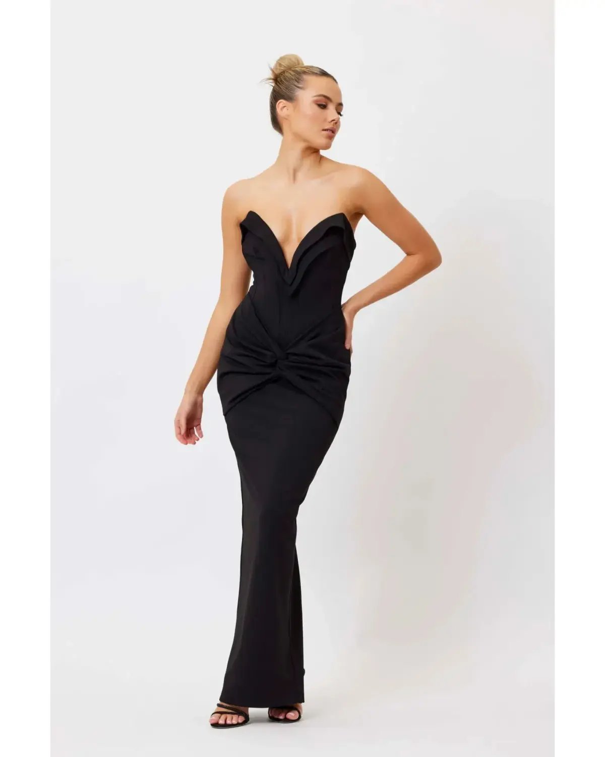 Bianca & Bridgett Adriana Dress Black Size AU 14 photo 2