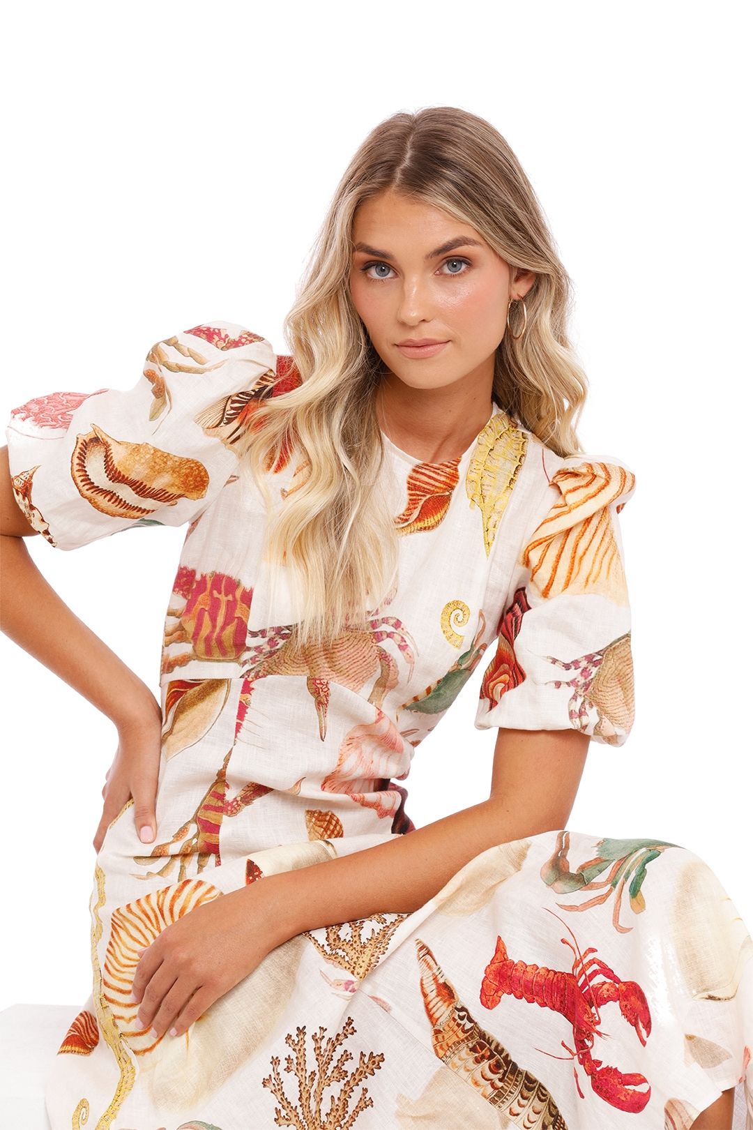 Atlantis Midi Flare Dress photo 4