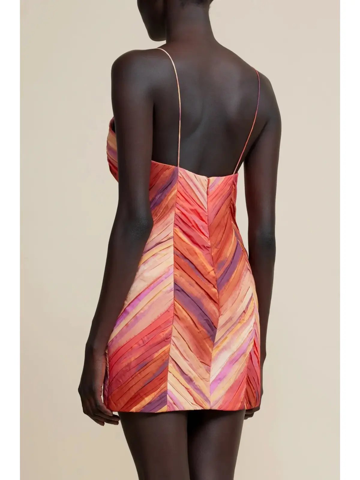 Acler Marley Mini Dress in Watercolour Horizon Size AU 12 photo 2