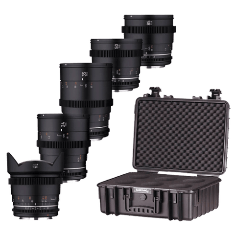 Samyang Canon EF Full Frame VDSLR/Cine MK2 (5x Lens Set) photo 2