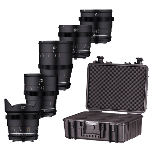 Samyang Canon EF Full Frame VDSLR/Cine MK2 (5x Lens Set) photo 2