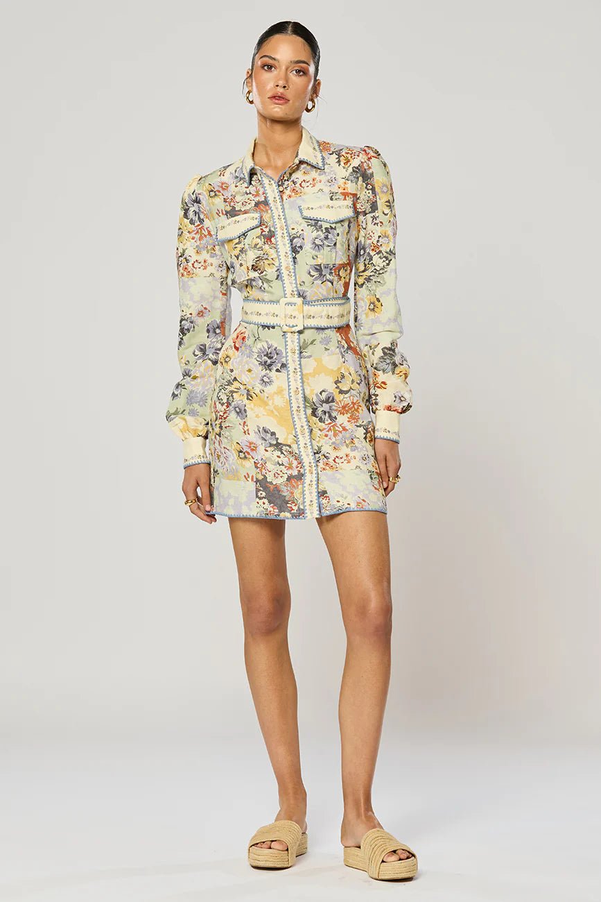 Winona Genovia Short Dress - Print photo 2