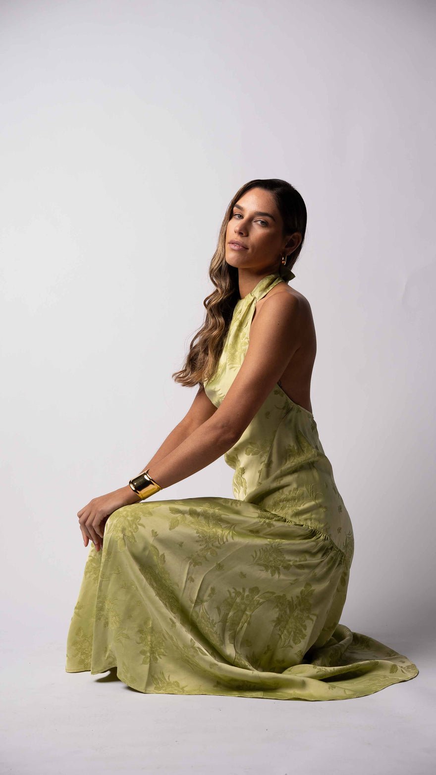 One Fell Swoop Gemma Dress - Kimono Brocade photo 3