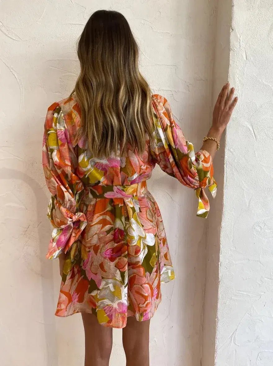 Acler Hendrix Dress Floral Size AU 12 photo 4
