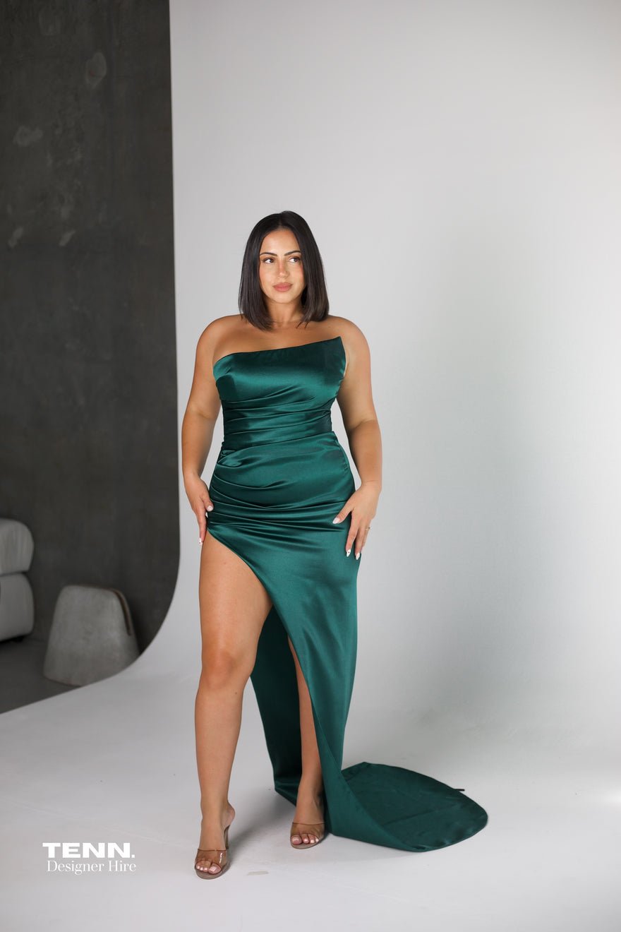 Lia Stublla Amelie Gown - Green photo 4