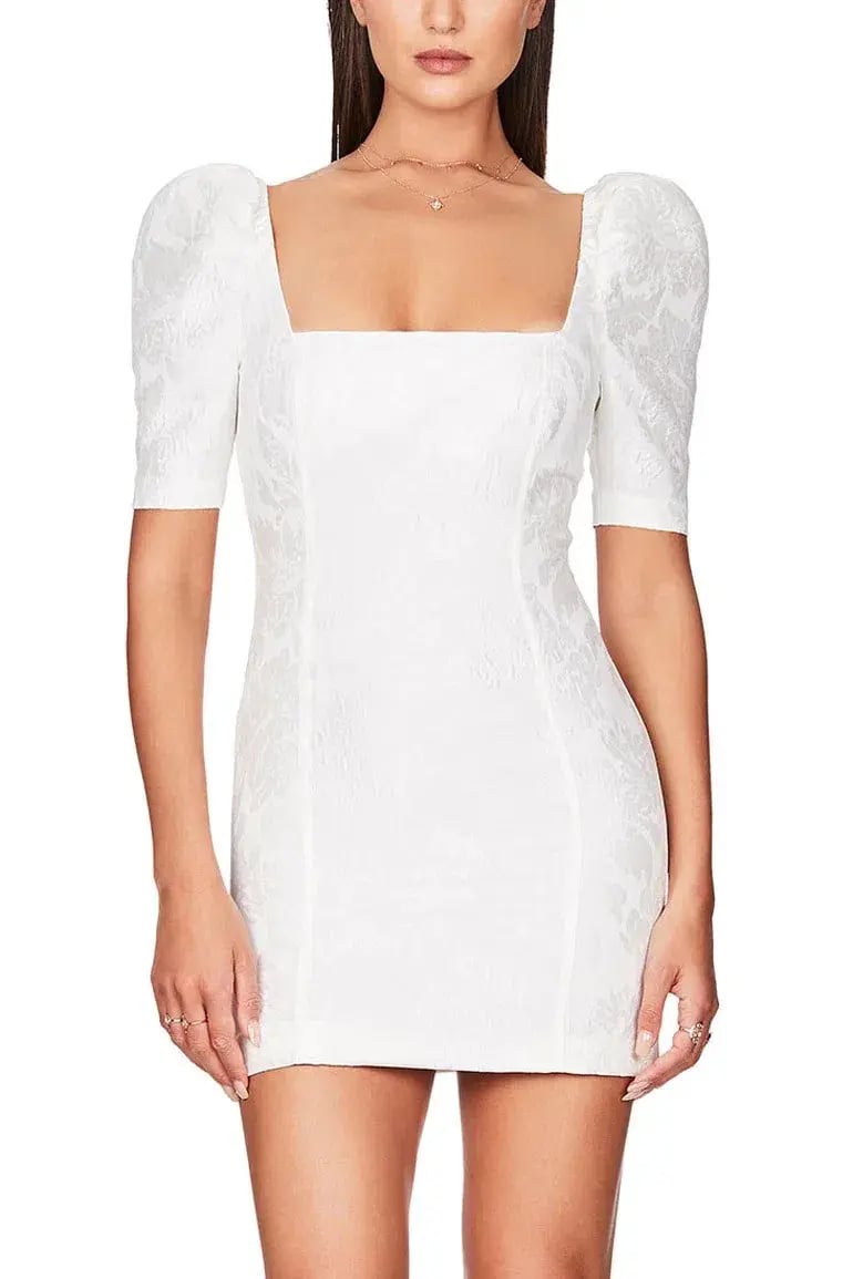 Nookie Solana Sleeve Mini Dress White Size XS photo 2