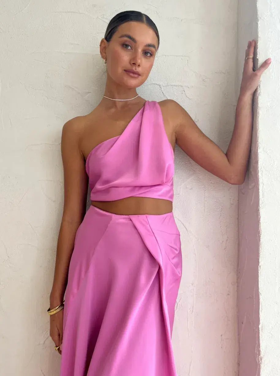 One Fell Swoop Matilda Crop and Iris Skirt Set in Candy Size 10 photo 6