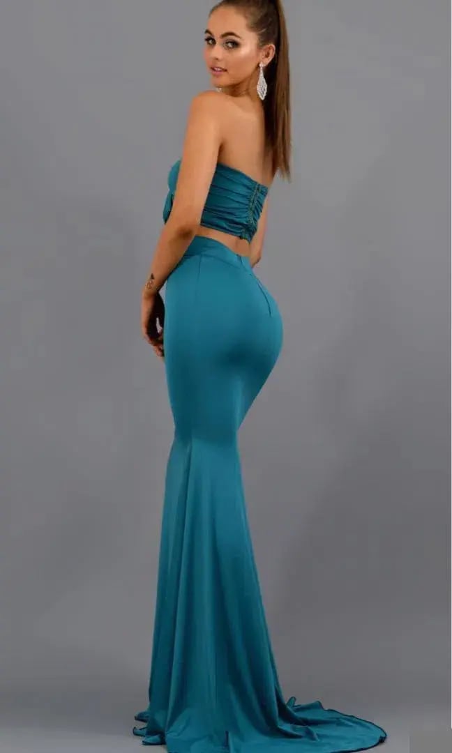 Studio Minc Havana Set Teal Blue Size AU 8 photo 2
