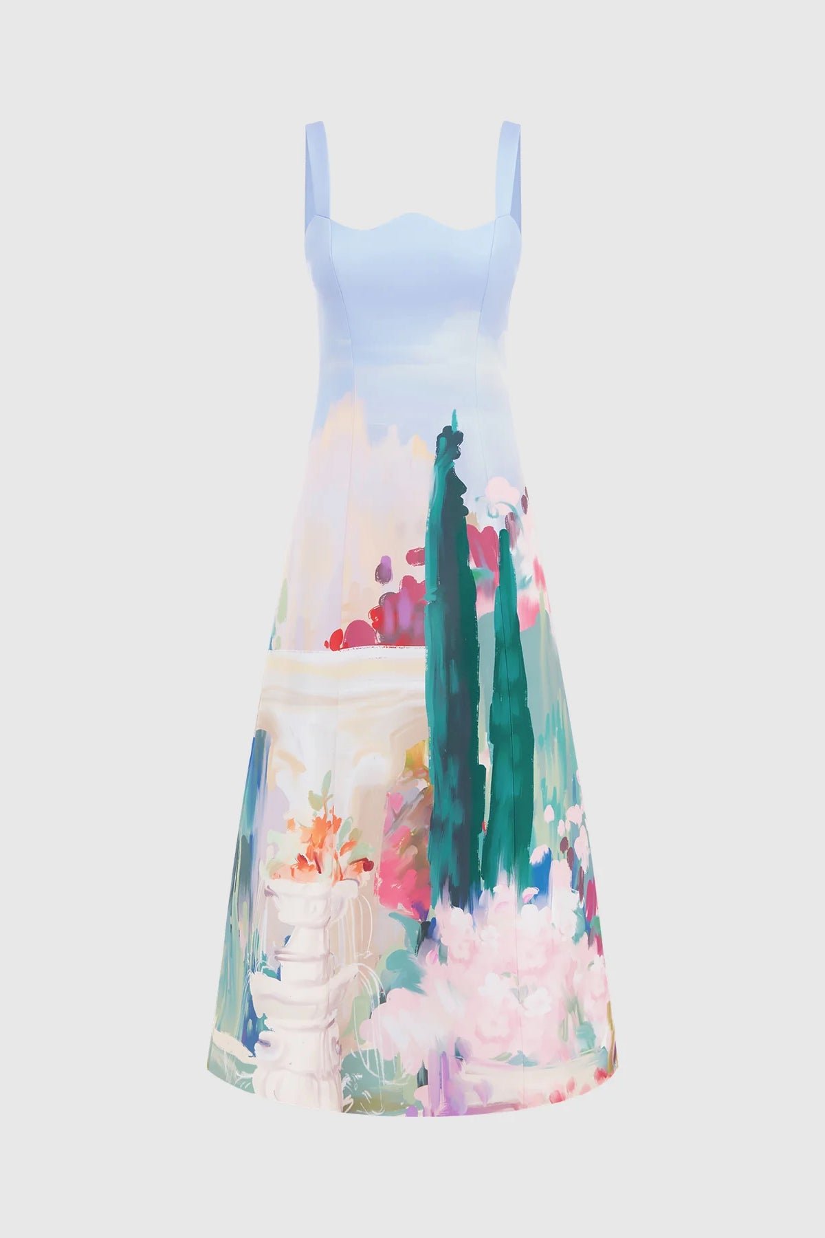 LEO LIN ODETTE MIDI DRESS - JARDIN PRINT photo 7