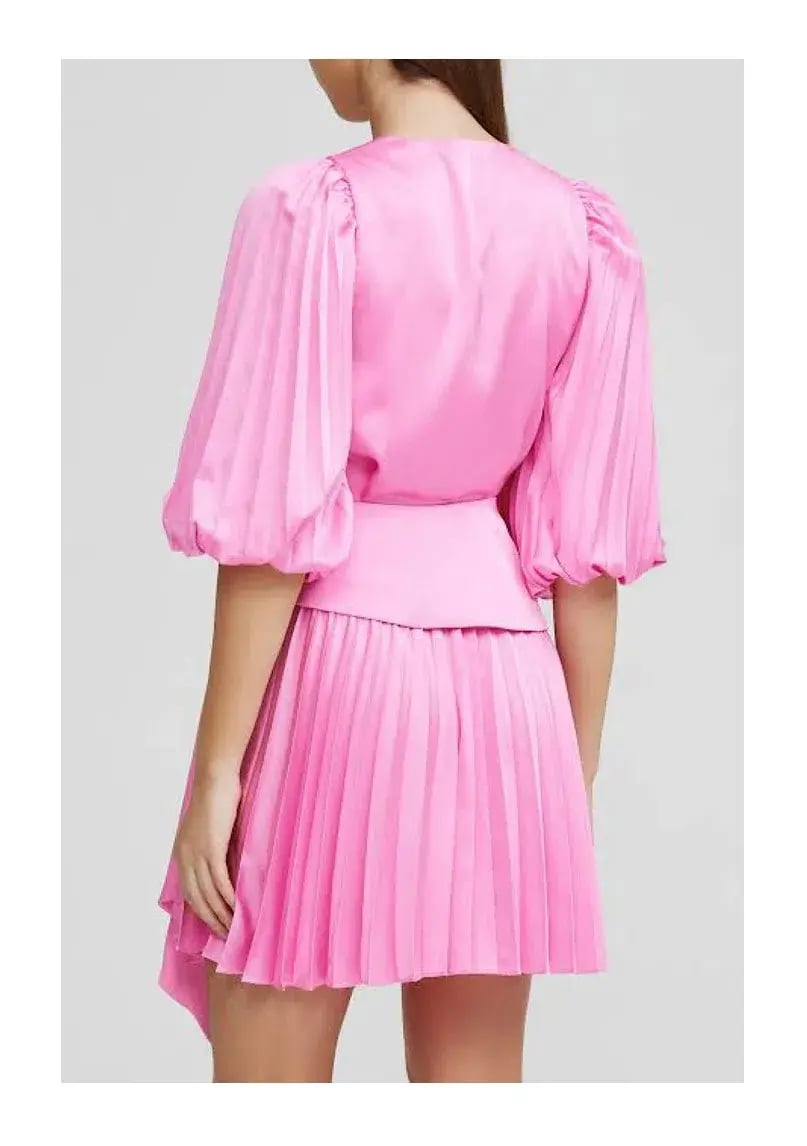 Acler Harlem Mini Dress Hot Pink Size 12 photo 2