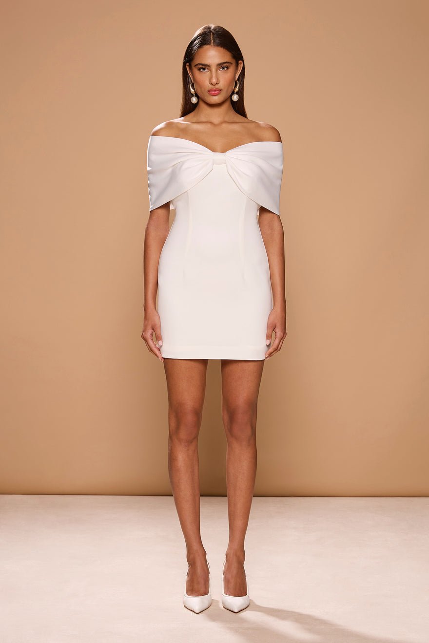 Sonya Belluno Mini Dress - White photo 2
