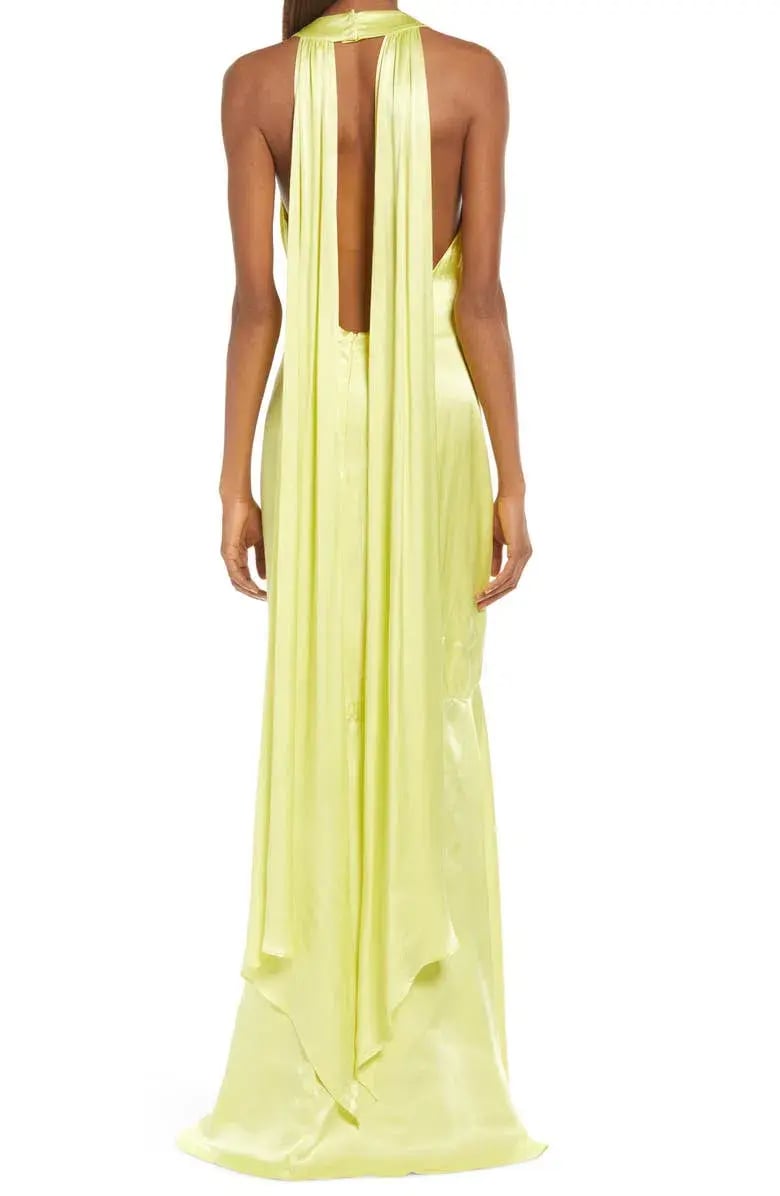 Elliatt Barcelona Maxi Dress Yellow Size 8 photo 3