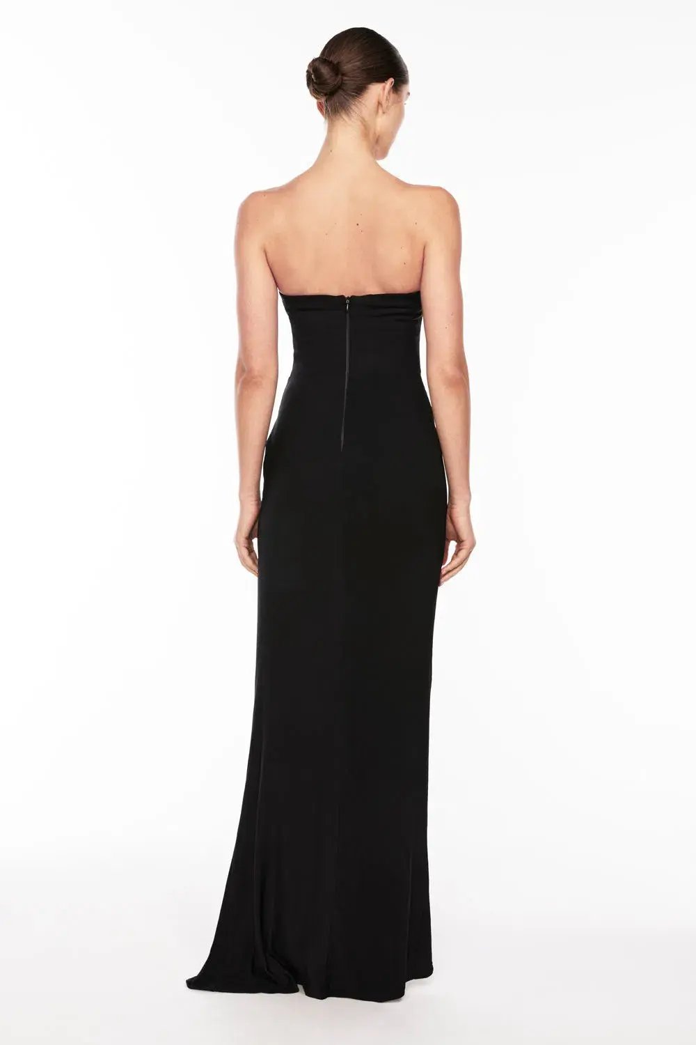 Manning Cartell Asymmetrical Games Maxi Gown Black Size AU 4 photo 3