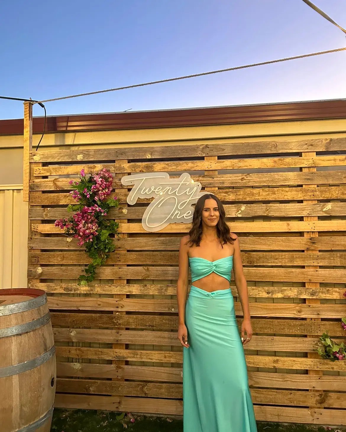 Banter The Label Jasmine Set Aqua Size S / AU 8 photo 4