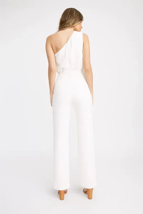 Kookai Aria Jumpsuit White Size 10 photo 2
