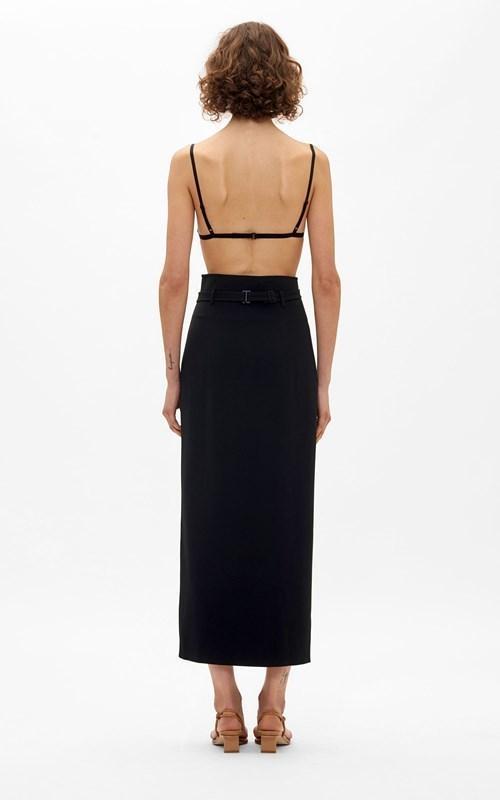 Dion Lee Marrow Lace Bandeau Top Black Size 8 photo 4