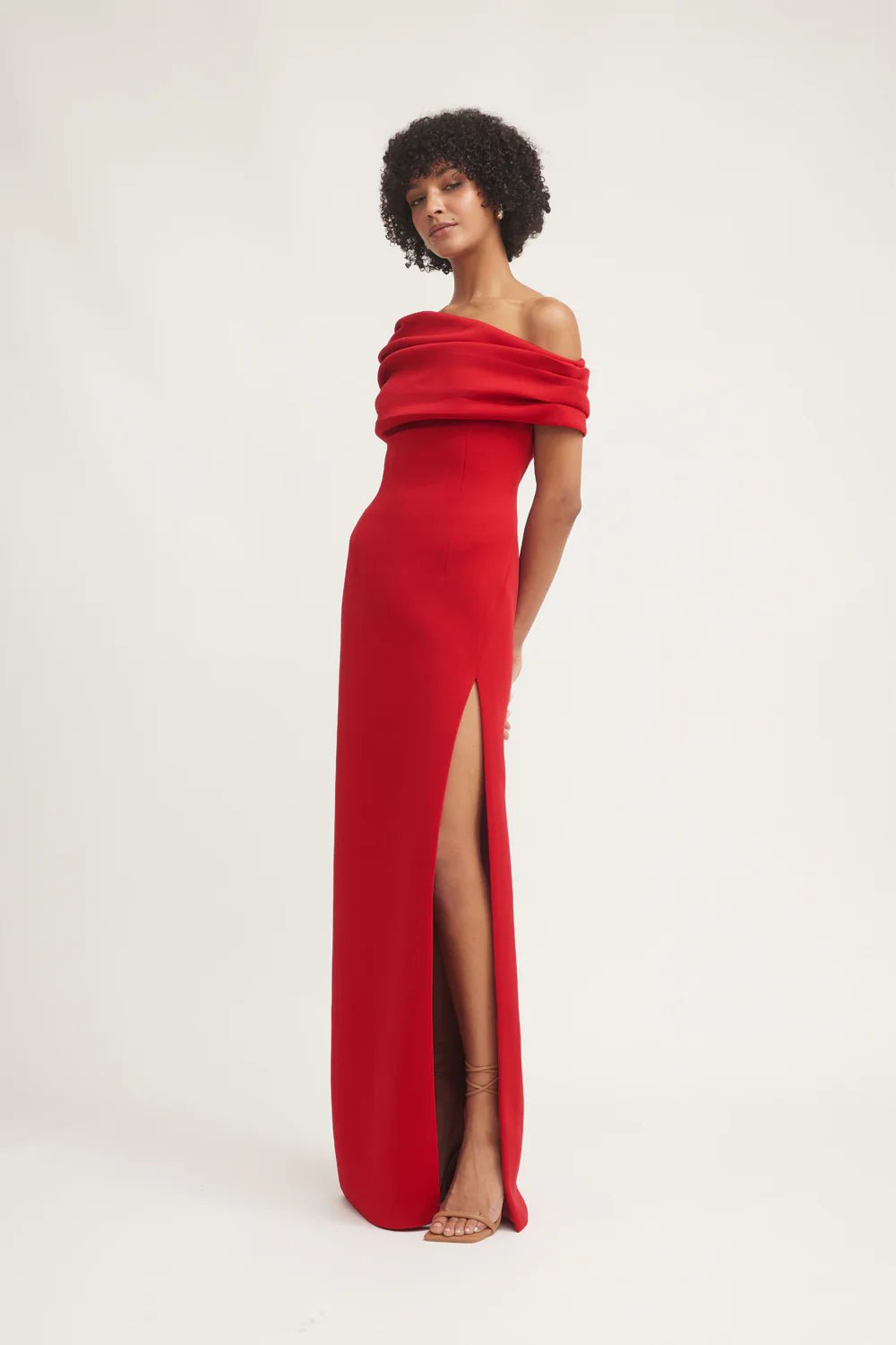 TOJHÀ HARLAND DRESS - RED photo 6